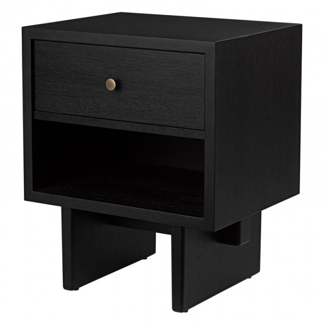 GUBI 구비 Private 사이드 테이블 블랙 / brown stained oak GB10083279