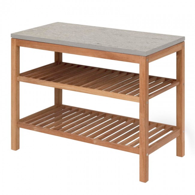 SKAGERAK 스카게락 Pantry Module 2 work station teak - limestone SR1600821