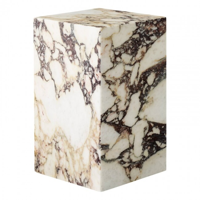 MENU Plinth 테이블 high Calacatta Viola marble MENU Plinth table  high  Calacatta Viola marble 00649