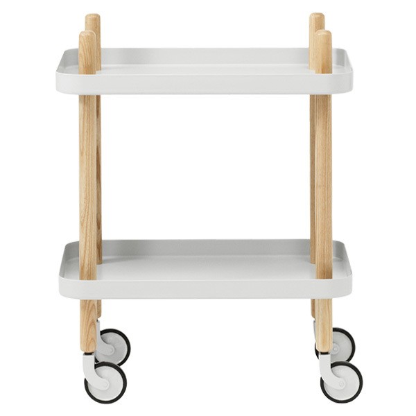 NORMANN COPENHAGEN 노만코펜하겐 Block 테이블 trolley 라이트 그레이 NC602200