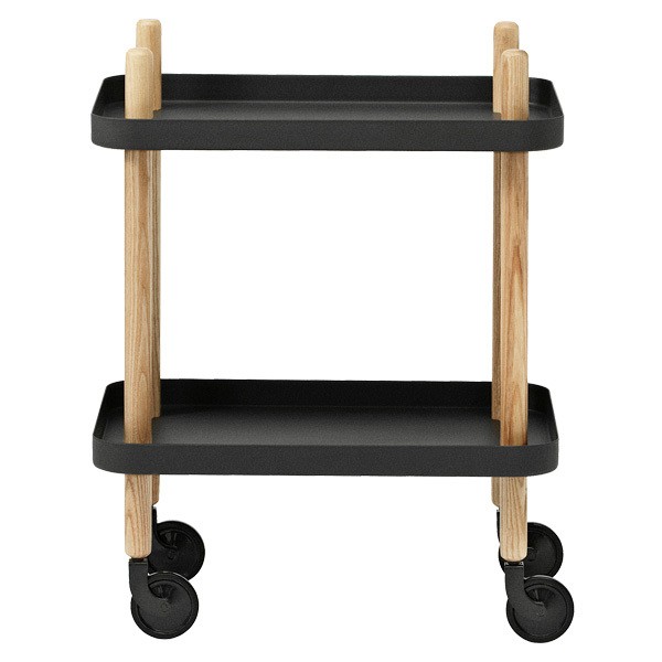 NORMANN COPENHAGEN 노만코펜하겐 Block 테이블 trolley 블랙 NC602207