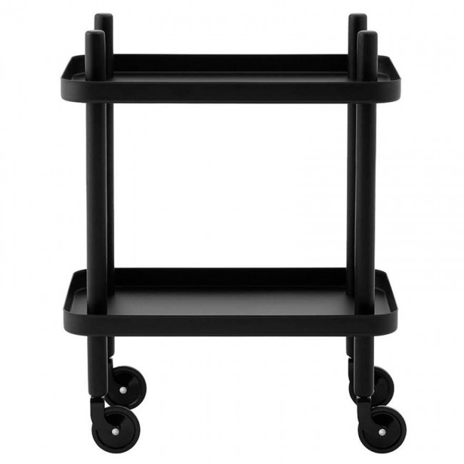 NORMANN COPENHAGEN 노만코펜하겐 Block 테이블 trolley all 블랙 NC602196
