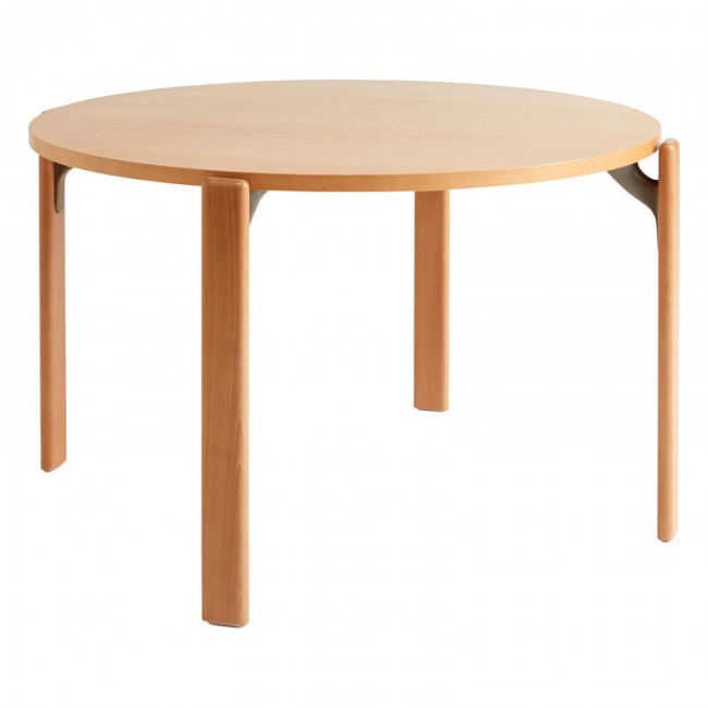 HAY 헤이 Rey 테이블 128 cm 골든 - beech veneer HA945421