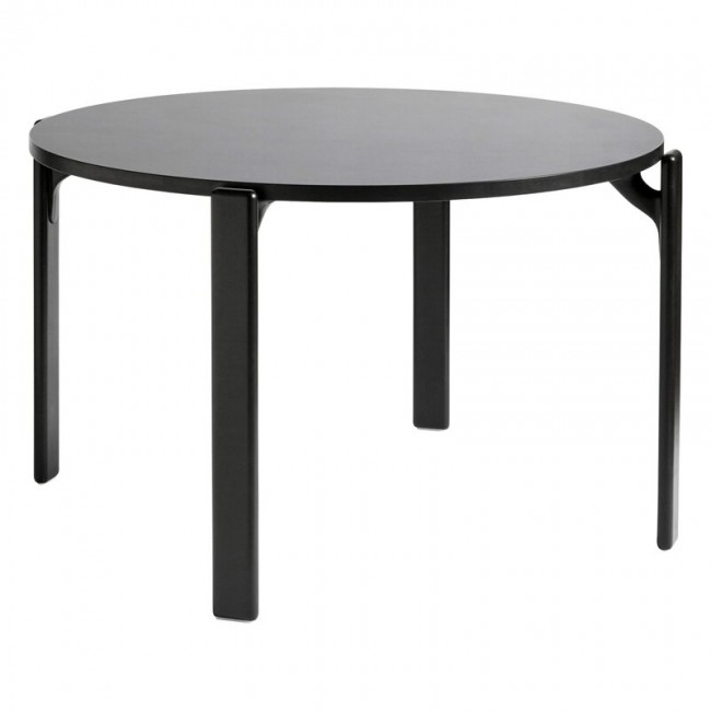 HAY 헤이 Rey 테이블 128 cm 딥 블랙 - vulcano HA945413