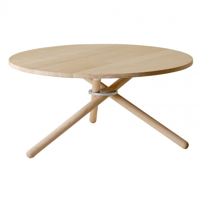 Eberhart Furniture Bertha coffee 테이블 90 cm light oak EB102-04-BER