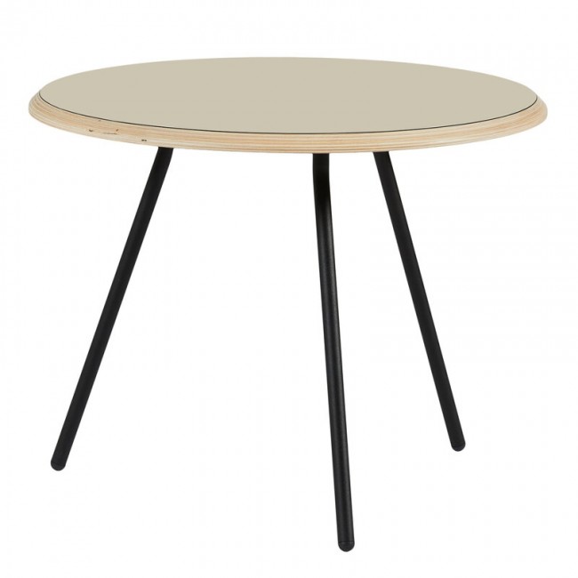 WOUD 우드 Soround coffee 테이블 60 cm beige nano laminate WD110530