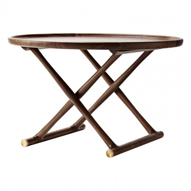 CARL HANSEN & SU00F8N ML10097 이집션 커피 테이블 85 cm oiled 월넛 Carl Hansen & Su00f8n ML10097 Egyptian coffee table  85 cm  oiled walnut 00432