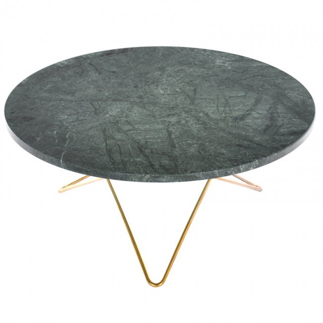 OX DENMARQ 옥스덴마크 O 테이블 브라스 - 그린 marble OD-OX30203-23
