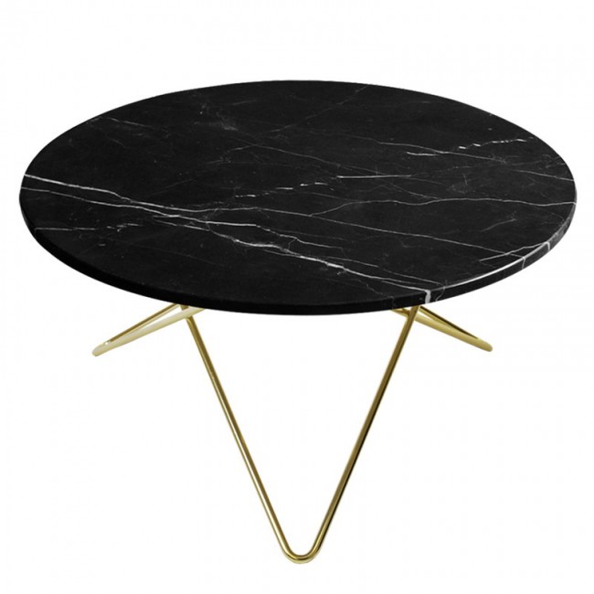 OX DENMARQ 옥스덴마크 O 테이블 브라스 - 블랙 marble OD-OX30203-24
