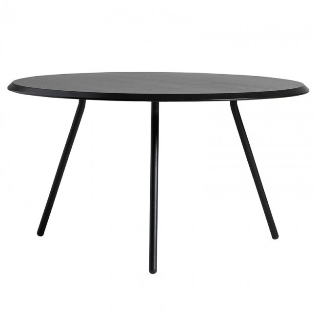 WOUD 우드 Soround coffee 테이블 75 cm h. 40 5 블랙 painted ash WD110542