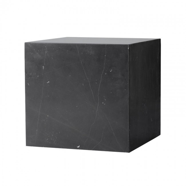 MENU Plinth 테이블 cube 블랙 Marquina marble MENU Plinth table  cube  black Marquina marble 00348
