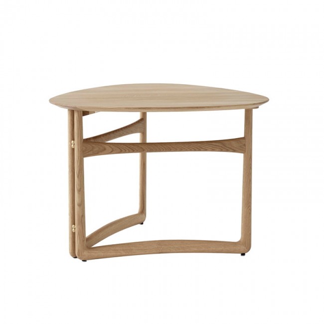 &TRADITION 앤트레디션 dr_op Leaf HM5 사이드 테이블 화이트 oiled oak TR14050092