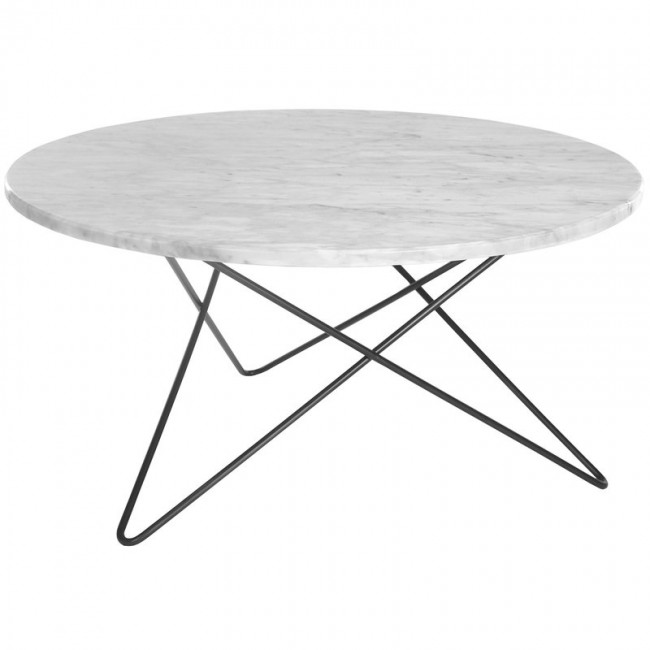 OX DENMARQ 옥스덴마크 O 테이블 블랙 - 화이트 marble OD-OX30202-21