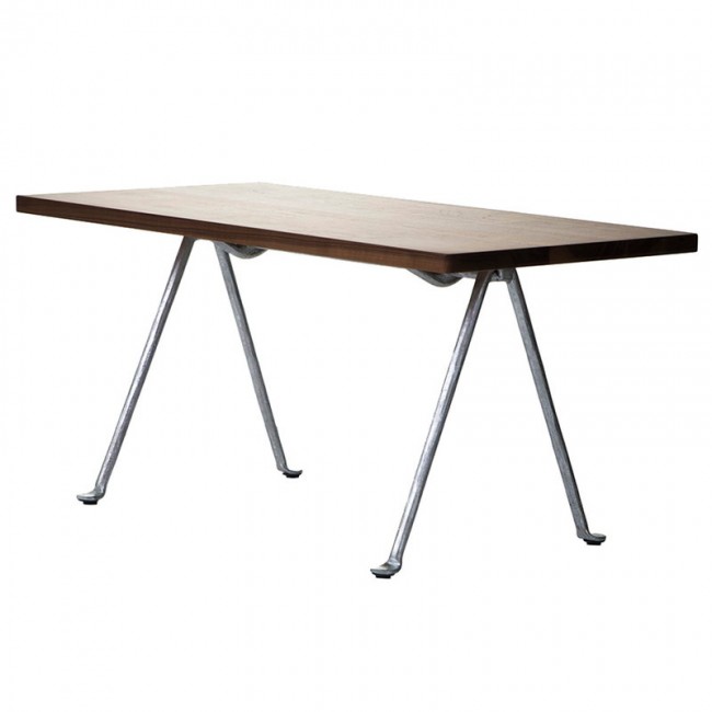 MAGIS 오피치나 커피 테이블 galvanized american 월넛 Magis Officina coffee table  galvanized  american walnut 00332
