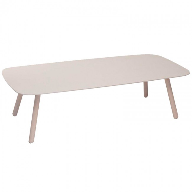 Inno Bondo Wood coffee 테이블 120 cm 화이트 stained ash IN-BN-P-W-120X55X33-WHA
