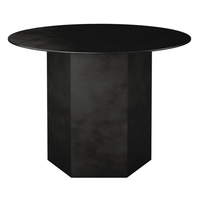 GUBI 구비 Epic coffee 테이블 round 60 cm mi_dnight 블랙 steel GB10074995