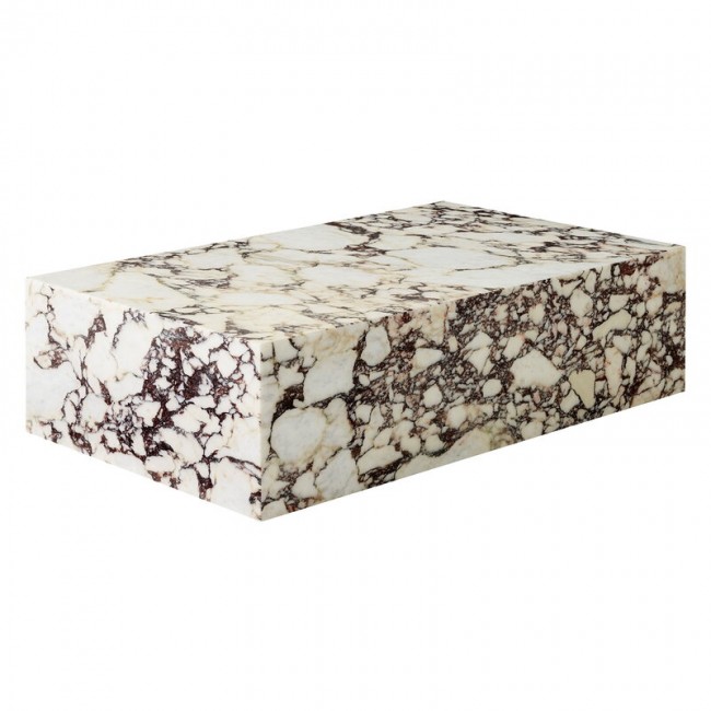 MENU Plinth 테이블 low Calacatta Viola MENU Plinth table  low  Calacatta Viola 00307
