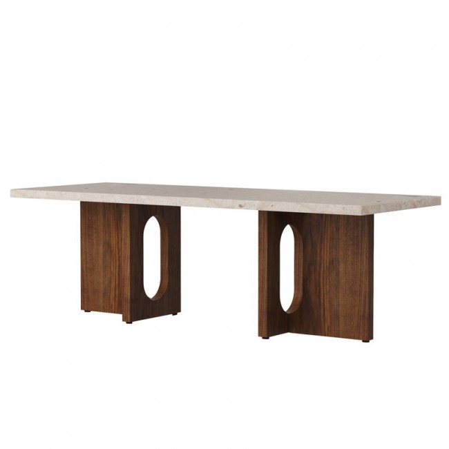 MENU Androgyne lounge 테이블 월넛 - Kunis Breccia stone MENU Androgyne lounge table  walnut - Kunis Breccia stone 00302