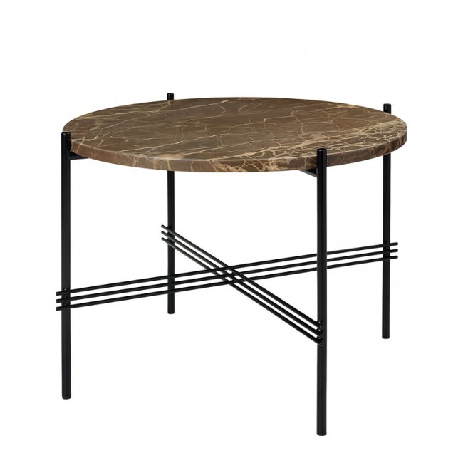 GUBI 구비 TS coffee 테이블 55 cm 블랙 - brown marble GB10017146