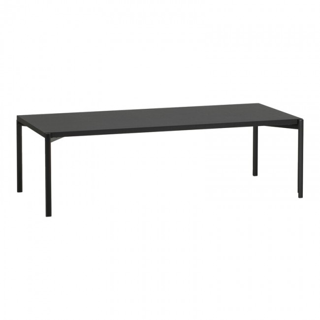 ARTEK Kiki 로우 테이블 140 x 60 cm 블랙 - 블랙 리놀륨 Artek Kiki low table  140 x 60 cm  black - black linoleum 00269