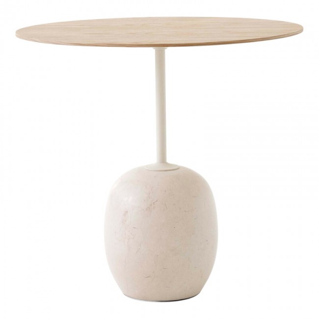 &TRADITION 앤트레디션 Lato LN9 coffee 테이블 oak - Cream Diva marble TR86202192