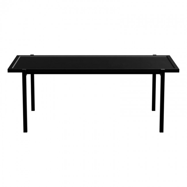 Nichba Coffee 테이블 115 x 55 cm 블랙 NIC-L100119