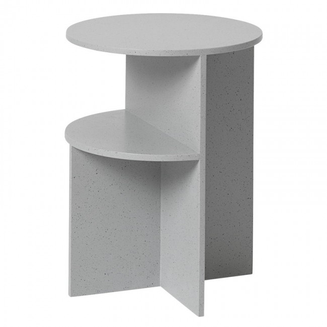 MUUTO 무토 Halves 사이드 테이블 라이트 그레이 MU29001