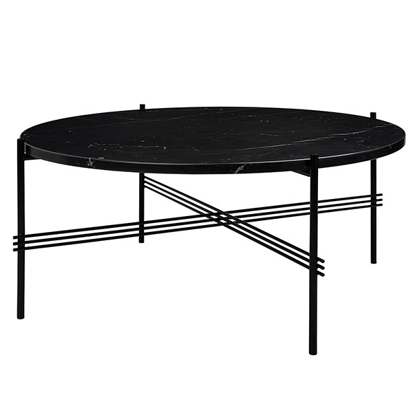 GUBI 구비 TS coffee 테이블 80 cm 블랙 - marble GB1002236280-BL-M