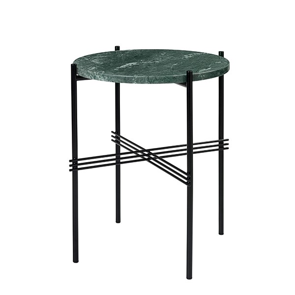 GUBI 구비 TS coffee 테이블 40 cm 블랙 - 그린 marble GB1002236240-GR-M