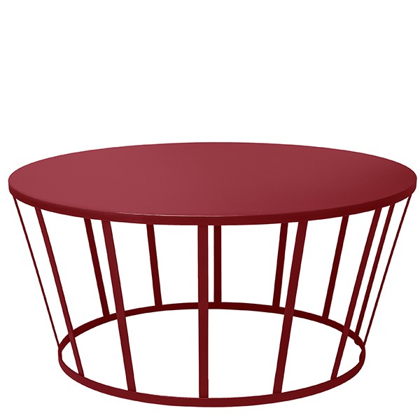 PETITE FRITURE 쁘띠 프리튀르 Hollo coffee 테이블 burgundy PUM0140509