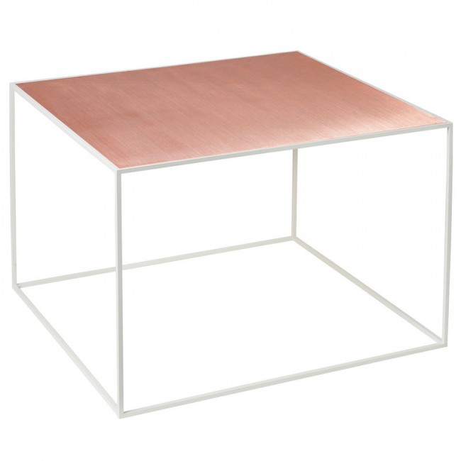 BY LASSEN 바이라센 Twin 49 테이블 화이트 코퍼/블랙 stained ash BY43213-43241