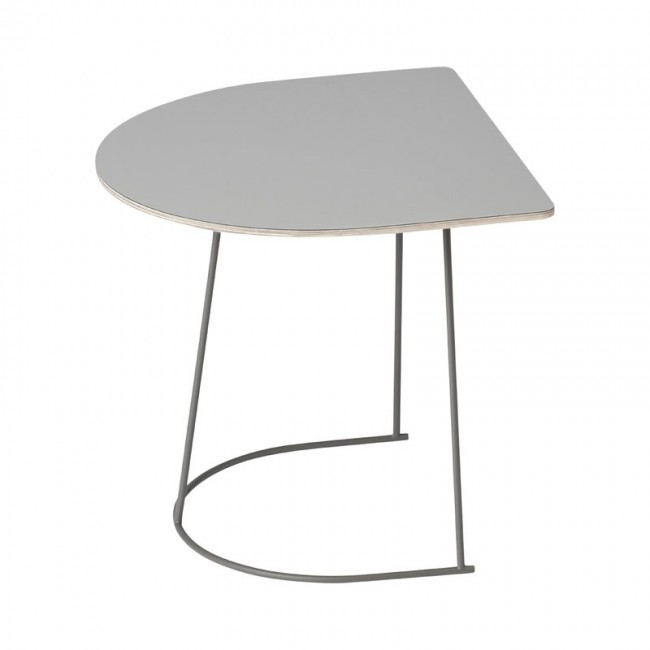 MUUTO 무토 Airy coffee 테이블 half size grey MU16902