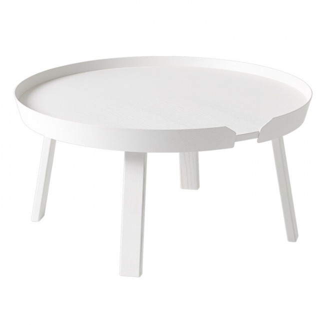 MUUTO 무토 Around coffee 테이블 라지 화이트 MU21112