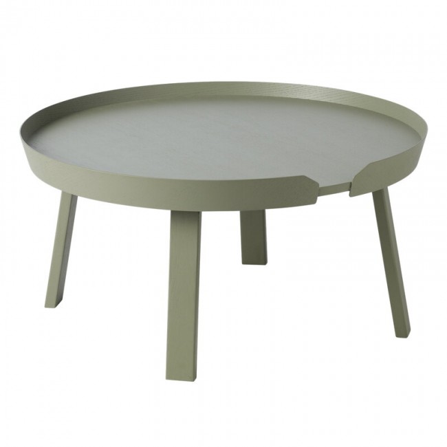 MUUTO 무토 Around coffee 테이블 라지 dusty 그린 MU10079