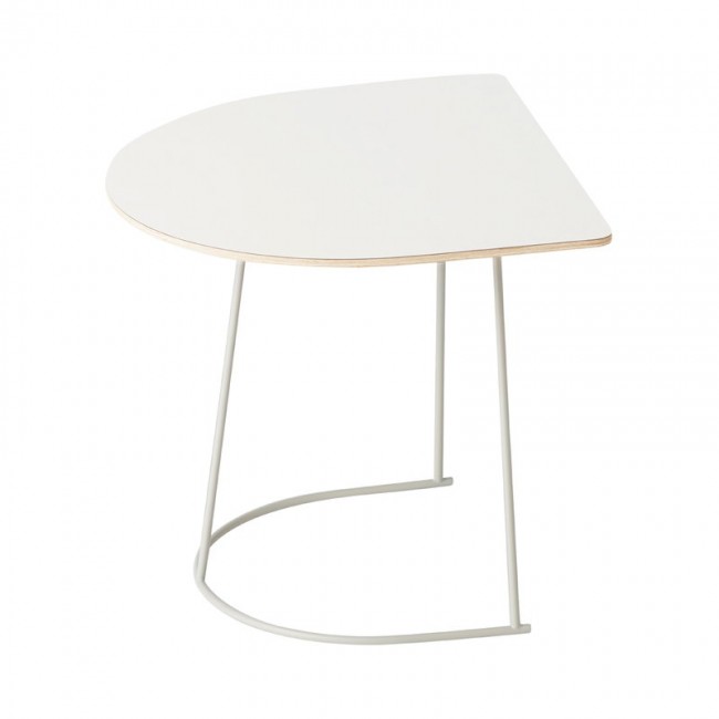 MUUTO 무토 Airy coffee 테이블 half size OFF-화이트 MU16903