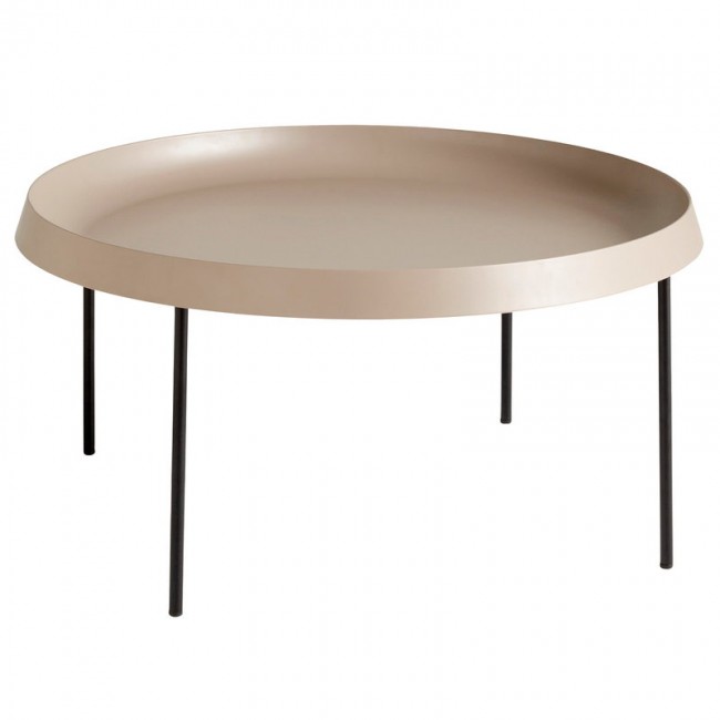 HAY 헤이 Tulou coffee 테이블 75 cm mocca - 블랙 HA930525
