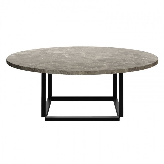 NEW WORKS 뉴 웍스 Florence coffee 테이블 90 cm 블랙 - grey marble NW40763