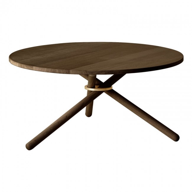 Eberhart Furniture Bertha coffee 테이블 90 cm 다크 oak EB102-05-BER