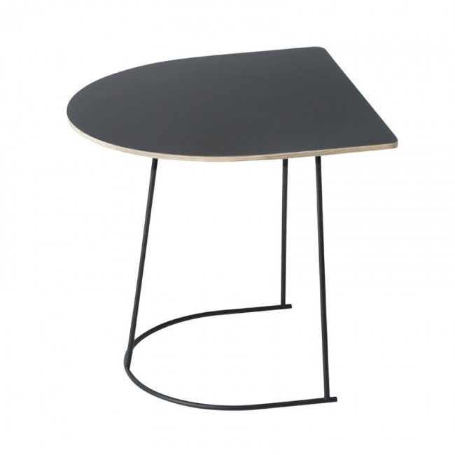 MUUTO 무토 Airy coffee 테이블 half size 블랙 MU16904