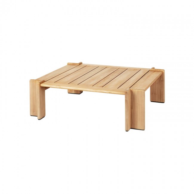 GUBI 구비 Atmosfera coffee 테이블 113 x 100 cm teak GB10086051