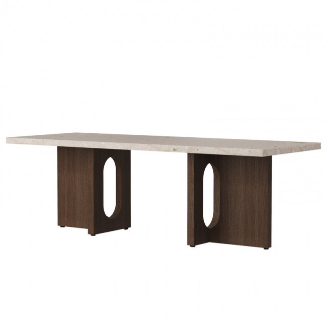 MENU Androgyne lounge 테이블 다크 오크 - Kunis Breccia stone MENU Androgyne lounge table  dark oak - Kunis Breccia stone 00027