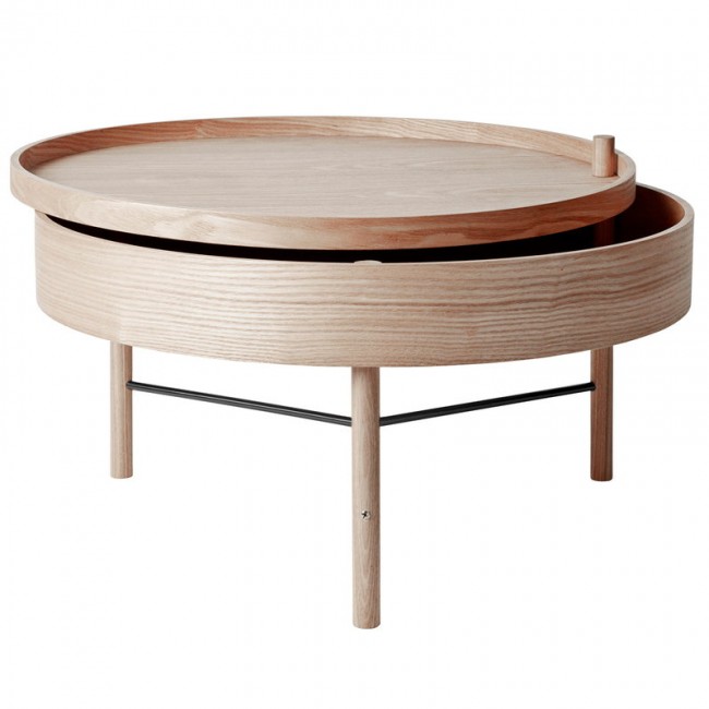 MENU 터닝 테이블 화이트 oak MENU Turning Table  white oak 00004