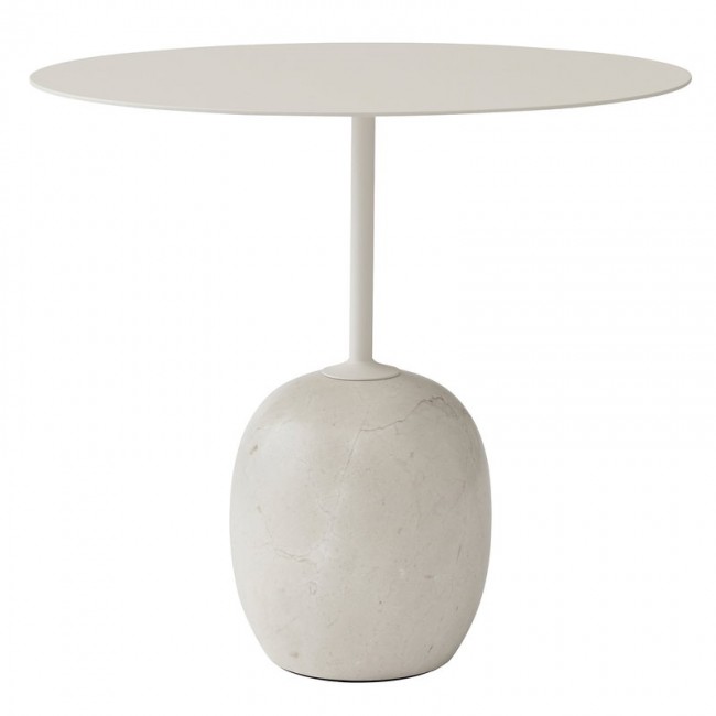&TRADITION 앤트레디션 Lato LN9 coffee 테이블 화이트 - Cream Diva marble TR86202015