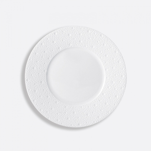 베르나르도 에퀴메 아씨에트 접시 플레이트 화이트 21cm / Bernardaud Ecume Assiette Plate White 21cm