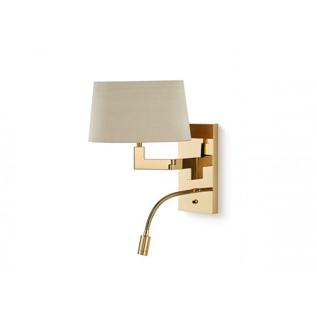 Porta Romana BED사이드 폴리시 브라스 SWL05 벽등 벽조명 / Porta Romana Bedside Polished Brass SWL05 Wall Lamp 26433