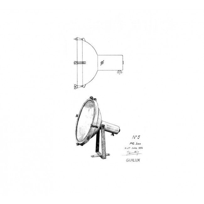 네모 Projecteur 365 람파다 da 파레테 Moka / Nemo Projecteur 365 Lampada da Parete Moka 24830