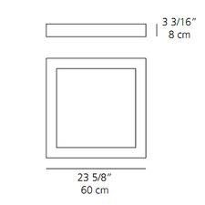 아르떼미데 알트로베 600 파레테 / 소피토 LED / Artemide Altrove 600 Parete / Soffitto LED 24689