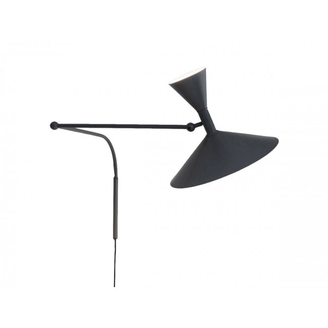 네모 램프 드 마르세유 Mini - 람파다 da 파레테 Nera / Nemo Lampe de Marseille Mini - Lampada da Parete Nera 24426