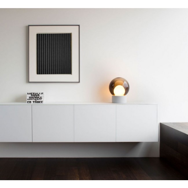 풀포 Boule 람파다 da 타볼로 - 스몰 그레이 / 화이트 / Pulpo Boule Lampada da Tavolo - Small Grey / White 24300