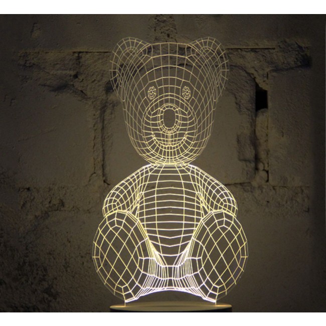 Studio Cheha Bulbing TeddyBear 람파다 da 타볼로 / Studio Cheha Bulbing TeddyBear Lampada da Tavolo 24249